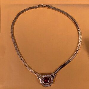 Oscar de la Renta Necklace and Earrings